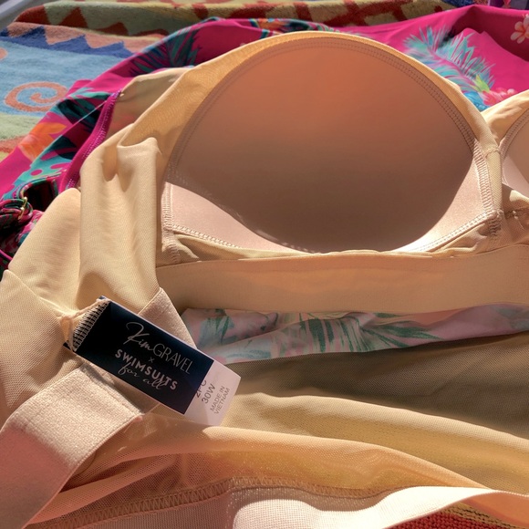 34W Kim Gravel Swimsuits for All Women’s Plus Swimsuit Bathing Suit Tankini - Picture 3 of 5